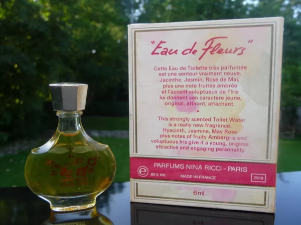 "EAU DE FLEURS" de Nina RICCI